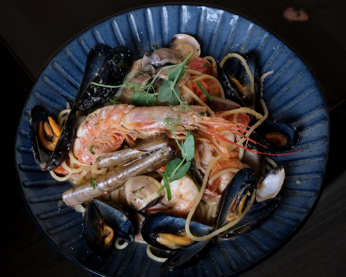 Seafood Marinara at Calle Bistro